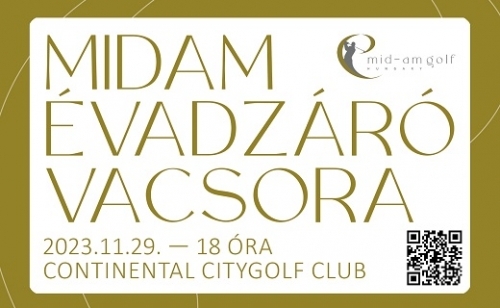 Megrendelted már a jegyedet a MidAm Évadzáró Vacsorára?