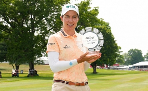 Carlota Ciganda nyolc és fél év után újra győzött az LPGA Tour-on