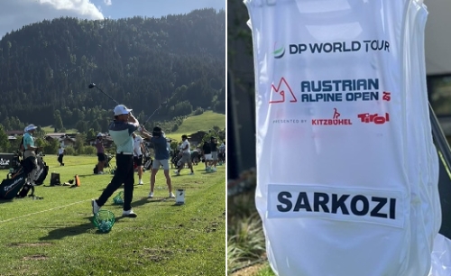 Sárközi az európai golf legnagyobb színpadán