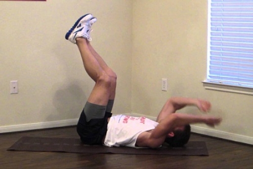 Intenzív hasizomgyakorlat