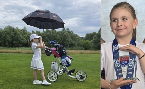Szombati Linett már a World Junior Golf Championshipre készül
