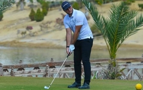 Csányi Olivér a MENA Golf Tour kvalifikációján
