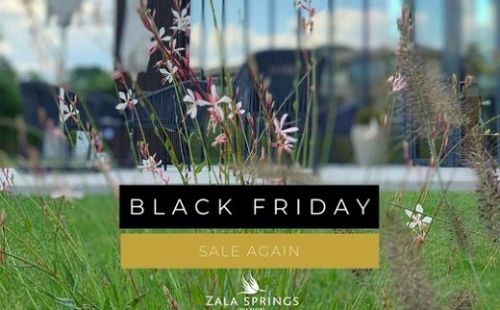 Black Friday a Zala Springs-ben!