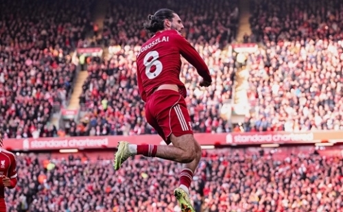 Szoboszlai ötödször a hónap legjobbja a Liverpoolban