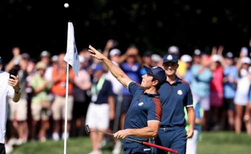 Viktor Hovland elképesztő ásszal hangolt a Ryder Cupra