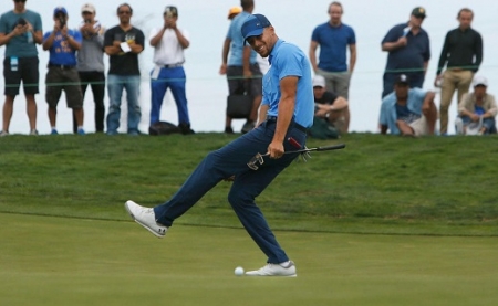 Curry nem csak az NBA-ben jó távolról