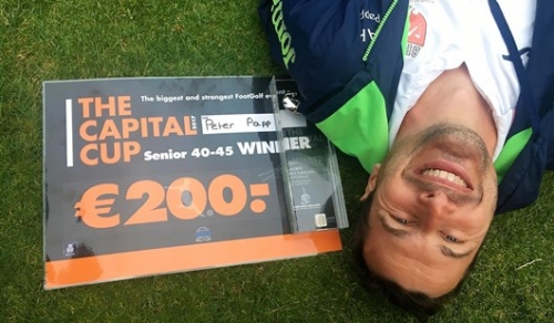 Papp 6. a Capital Cupon és megnyerte a 40 felettiek kategóriáját!