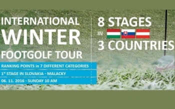Beköszöntött a footgolf tél