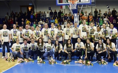 Sporttörténelmet írt a Sopron női kosárlabdacsapata