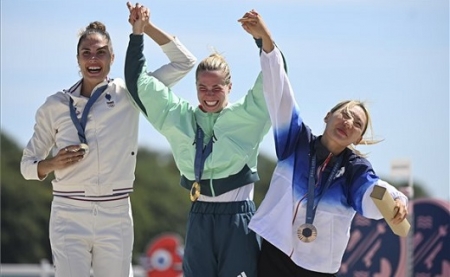 Gulyás Michelle világrekorddal aranyérmes öttusában