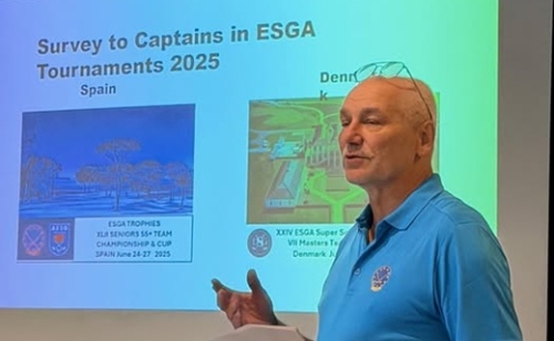 Megtartotta első téli konferenciáját az Európai Szenior Golf Szövetség