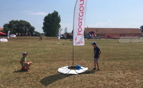 Vámosújfalut is meghódította a footgolf