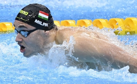 Milák Európa-csúccsal ezüstérmes 100 pillangón