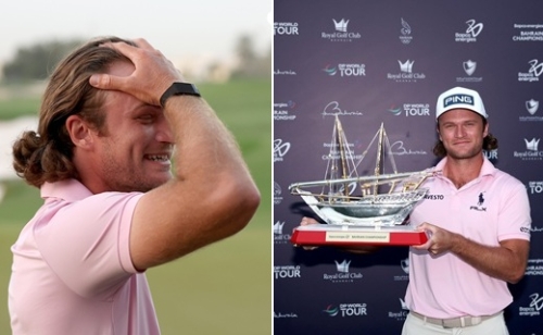 Schott nevető harmadikként vitte el a serleget Bahreinből