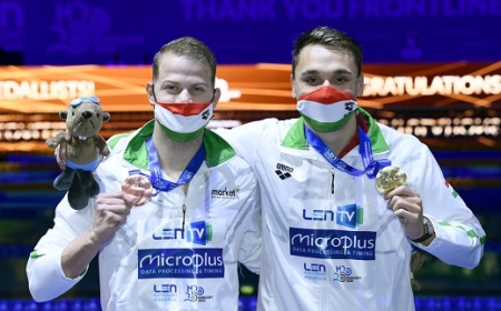 Milák Kristóf Európa-bajnok 200 pillangón