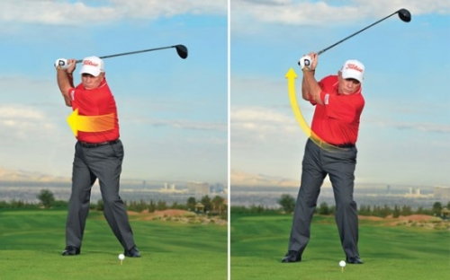 Csináld meg a teljes backswinget!